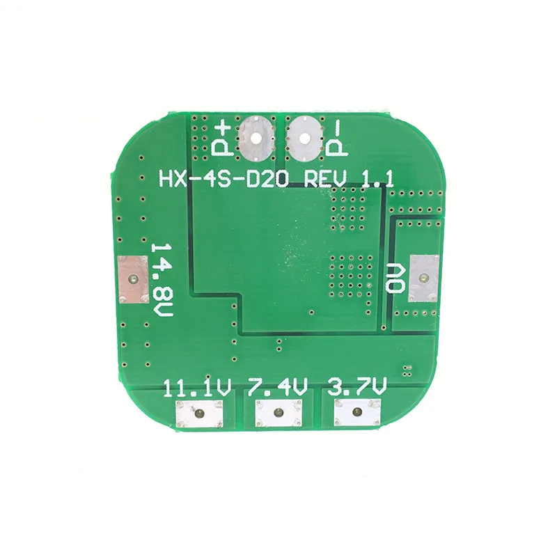 4S 14 8 V/16 V 20A пиковая литий ионная BMS батарея pcm Защитная плата bms для литиевой LicoO2
