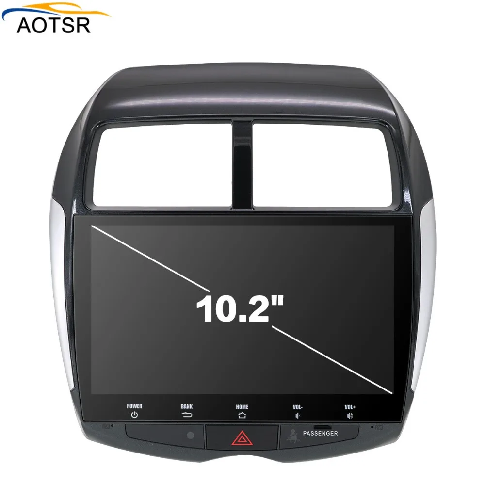 Android 8 0 Octa Core 4 + 32 ГБ Автомобильный GPS мультимедийный плеер для Mitsubishi ASX 2010 2011 2012