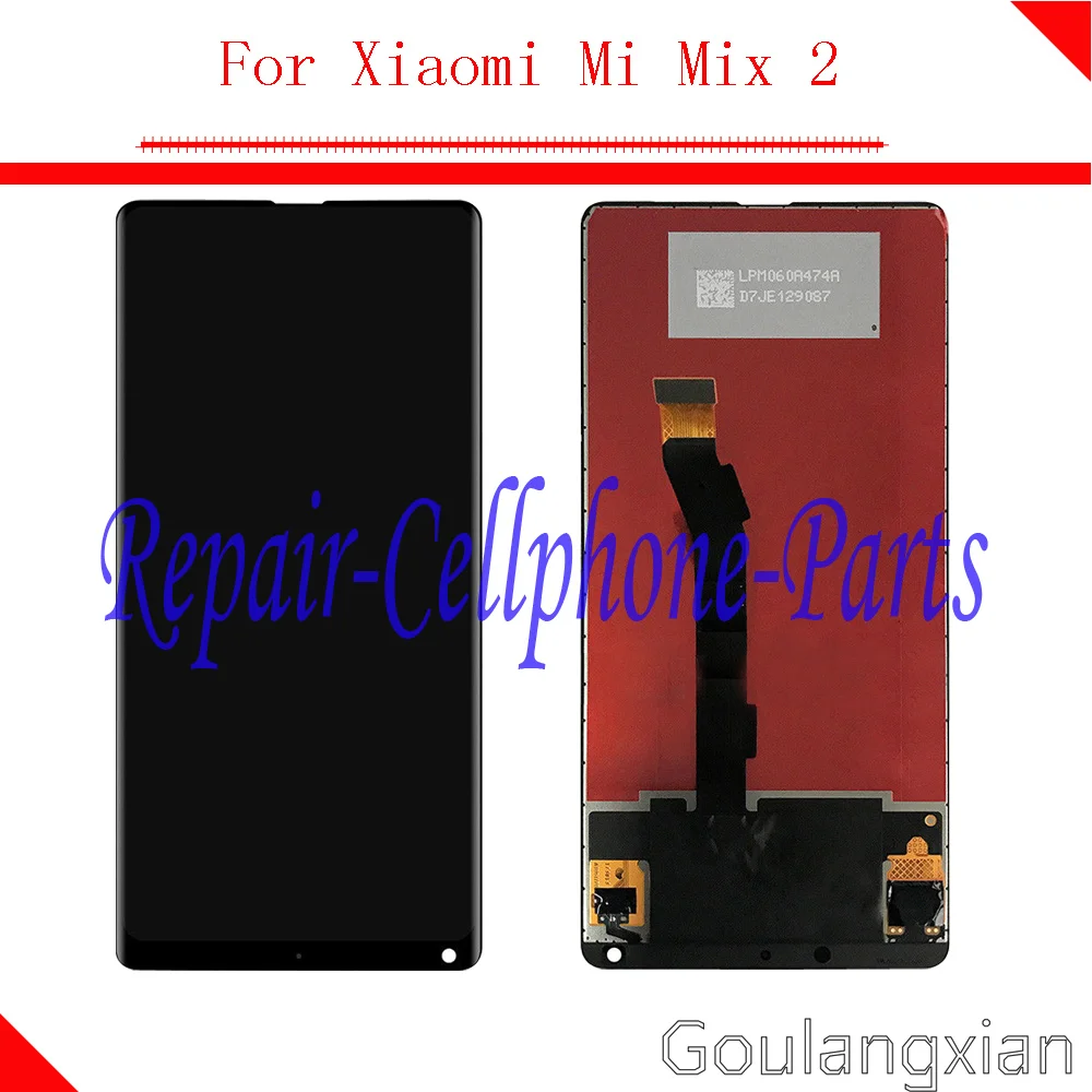 5.99&quot For Xiaomi Mi Mix 2 Mix2 Full LCD display + Touch screen Digitizer assembly with Frame Evo Repair Spare Parts | Мобильные