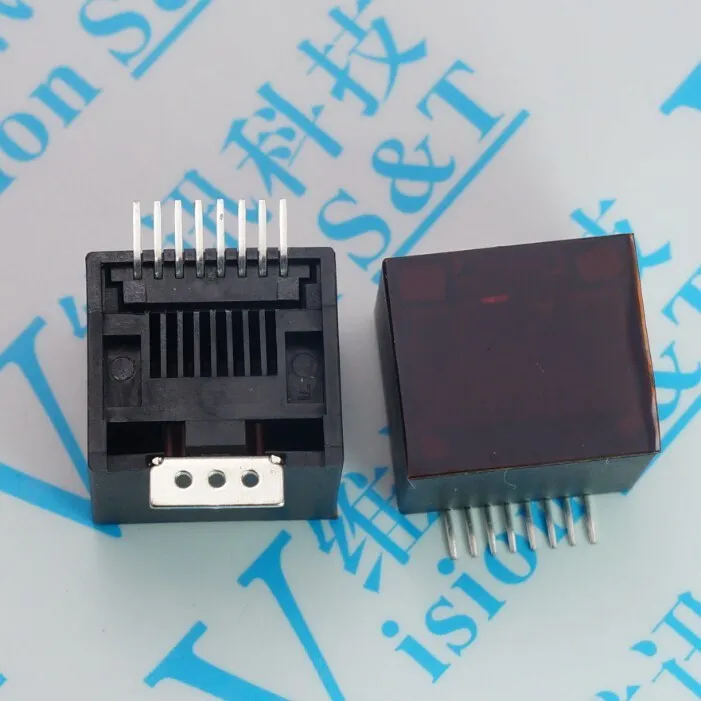 RJ45 стоячая Сетевая розетка гибкая 8P8C черная 180 градусов вертикальный кабель