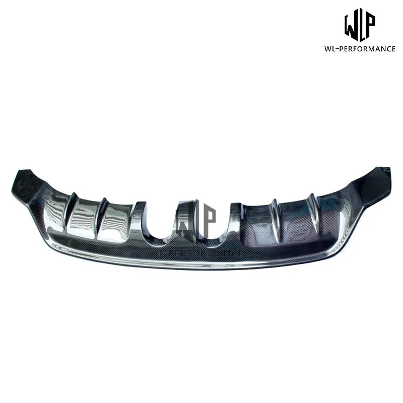 Golf 6 R20 диффузор из углеродного волокна губа на задний бампер средний