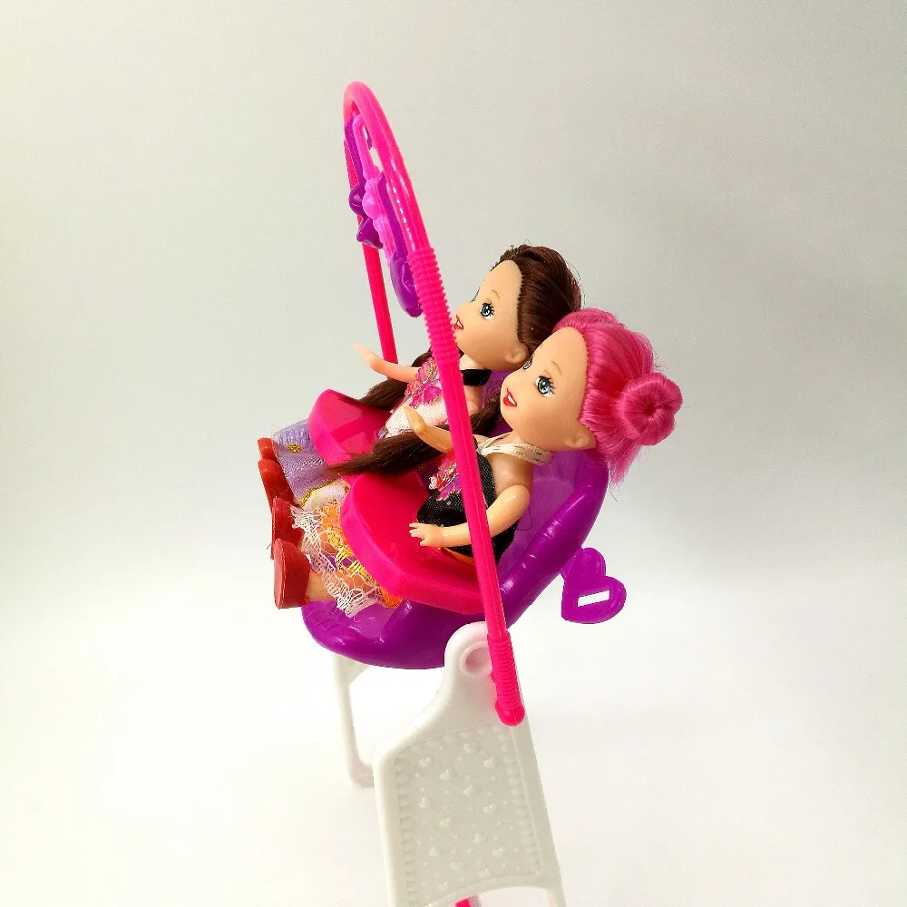 1 комплект аксессуары для кукол Милые качели принцессы Келли куклы Барби мебель