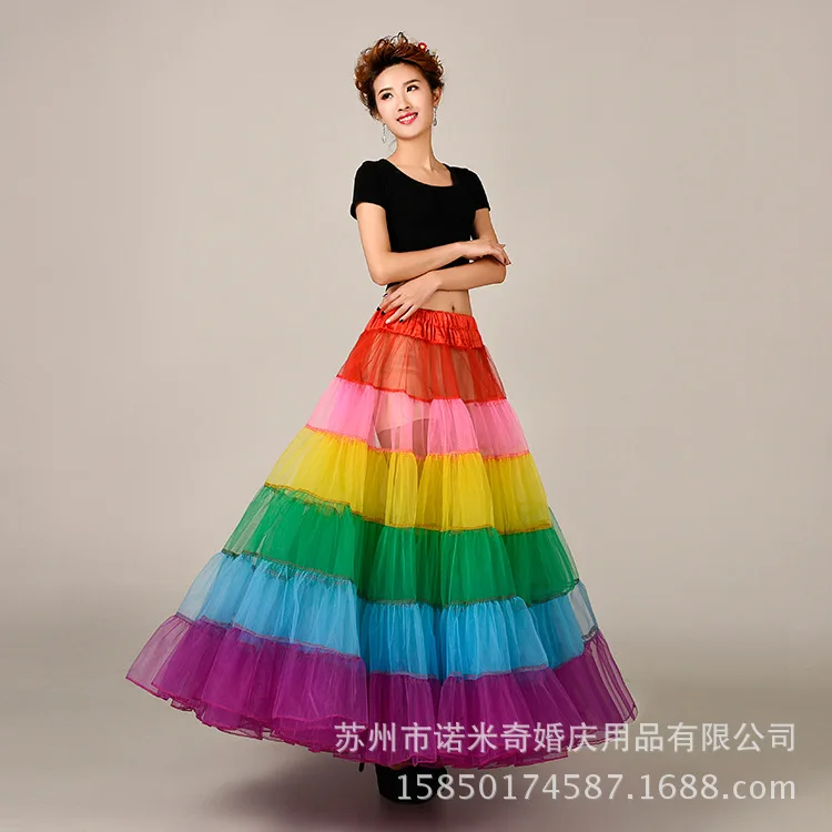 Новая свадебная юбка для невесты без косточек 1 м цвет наденьте большую газовую