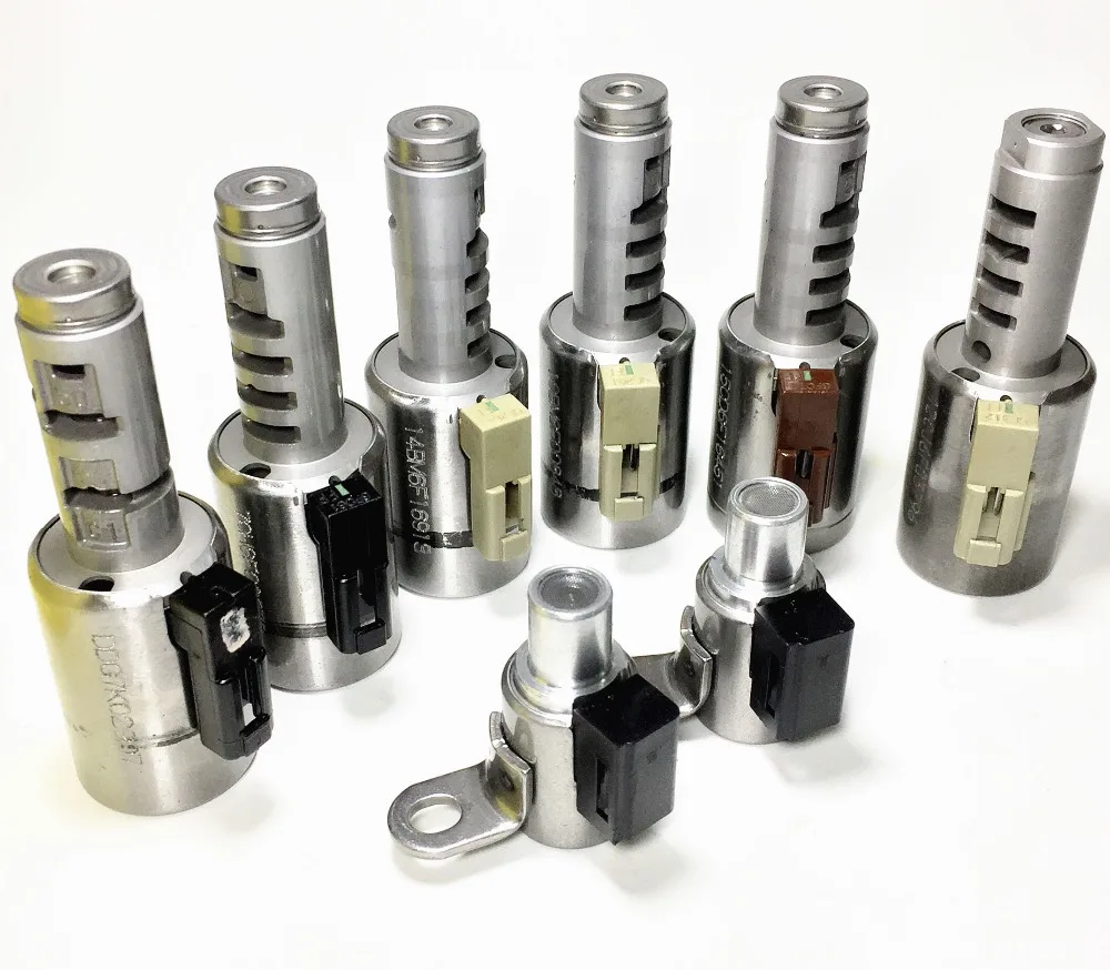 TF-80SC AF40 TF80SC Электромагнит коробки передач Kit (8 шт.) подходит для CITROEN Volvo FIAT OPEL PEUGEOT