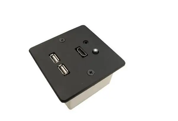 1*3 5 аудио 1 * Bluetooth HDMI USB зарядка алюминиевые настенные тарелки с bluetooth и зарядкой