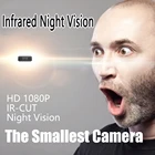 Миниатюрная мини-камера IR-CUT P Full HD, инфракрасная, ночного видения, с датчиком движения
