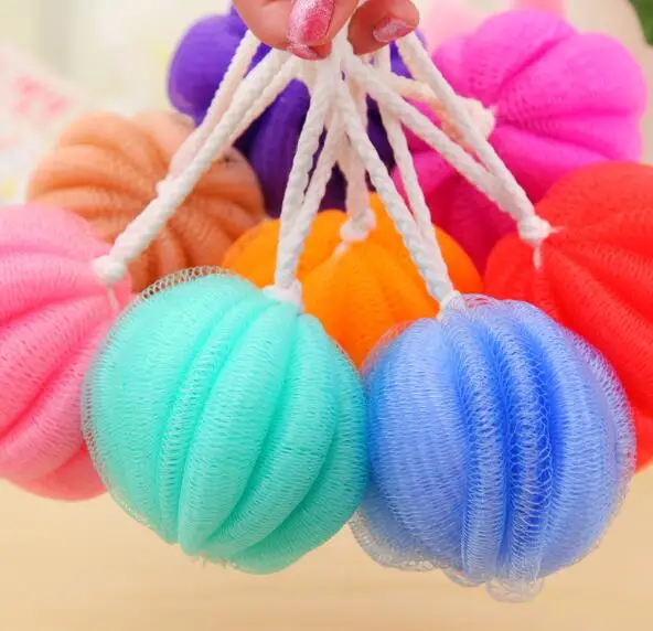 1 шт. части для ванной Швабра тела ванны Цветочная губка душа мягкая пузырьки