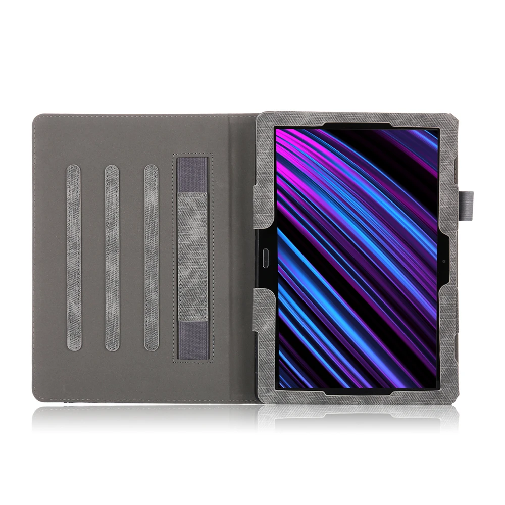 Тонкий умный кожаный чехол подставка Kemile для Lenovo Tab P10 планшета lenovo M10 телефона 10 1