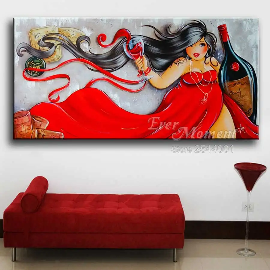 Новинка 5d Вышивка сделай сам из страз Женская винная модель вышивка крестиком