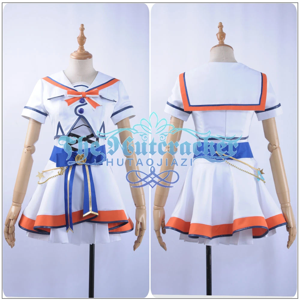 LoveLive! SunShine! Aqours Mijyuku 6 юбилей Kurosawa Dia Косплей Костюм пользовательская юбка для