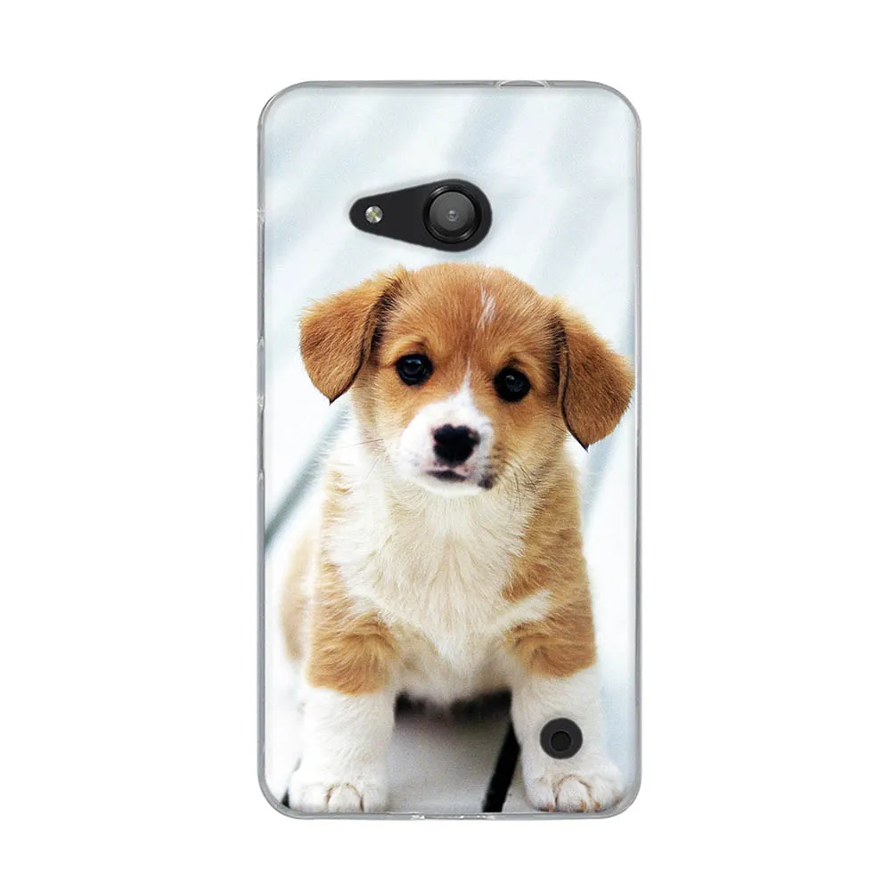 Чехол для Nokia Lumia 550 силиконовый мягкий ТПУ чехол 640 640XL бампер телефона 650