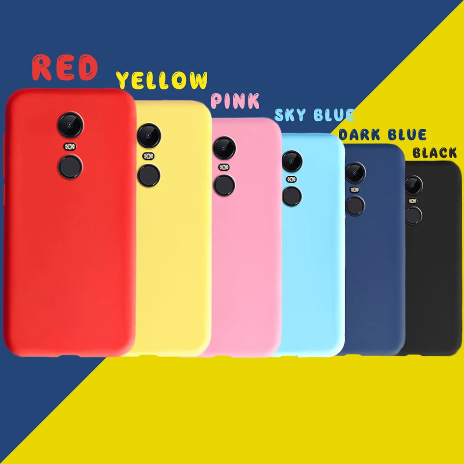 Силиконовый чехол для Xiaomi Redmi 5 7 дюйма матовый цветной Funda Plus 99 чехлы