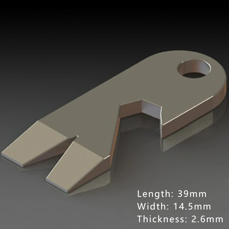 Титана сплав EDC Мини лома Кемпинг оборудование легкий и очень маленький занимает