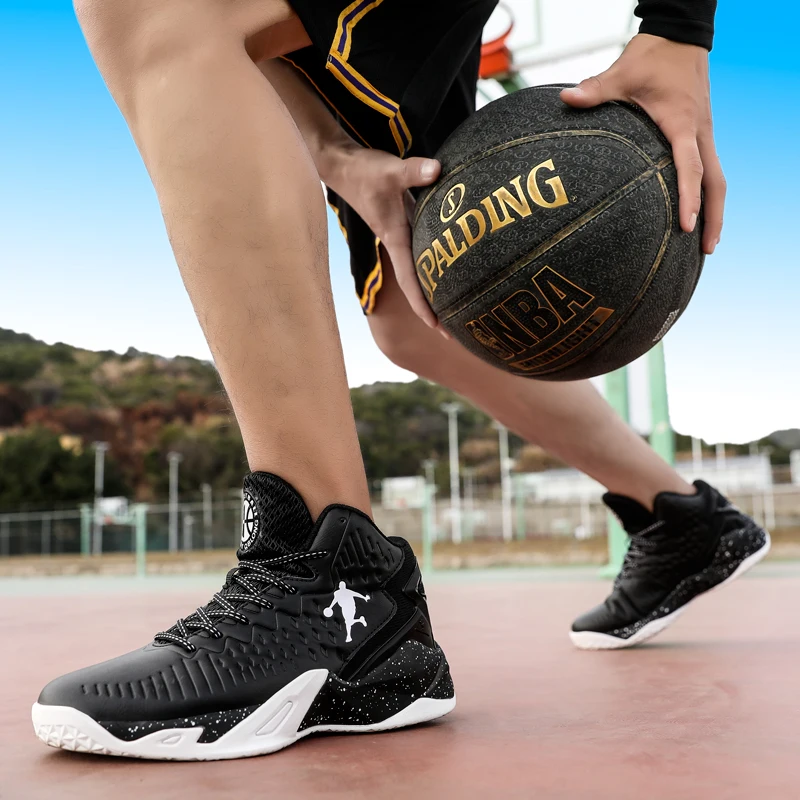 New Release Men Basketball JD 11 Shoes High 07 Professional Trainers All Black Kids Boys Outdoors Star Sneakers Max Size 45 | Спорт и