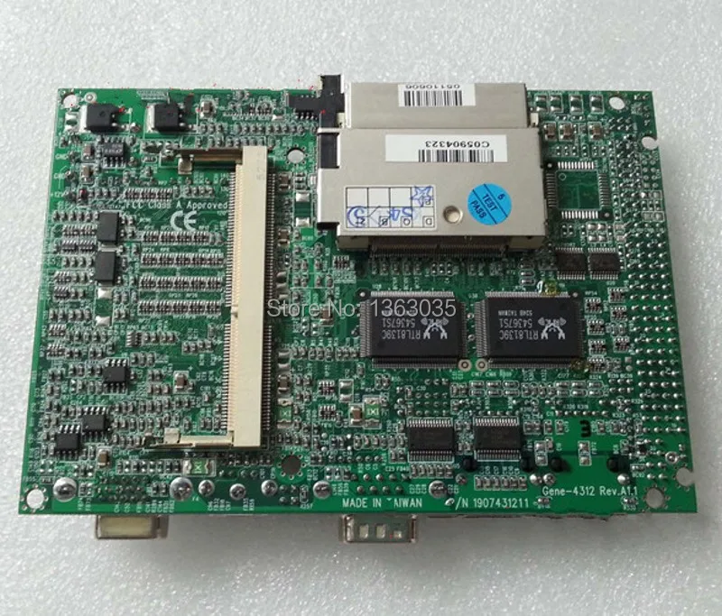 DHL-EMS-Бесплатная доставка Gene-4312 Rev. A1.1 Промышленная материнская плата хорошо