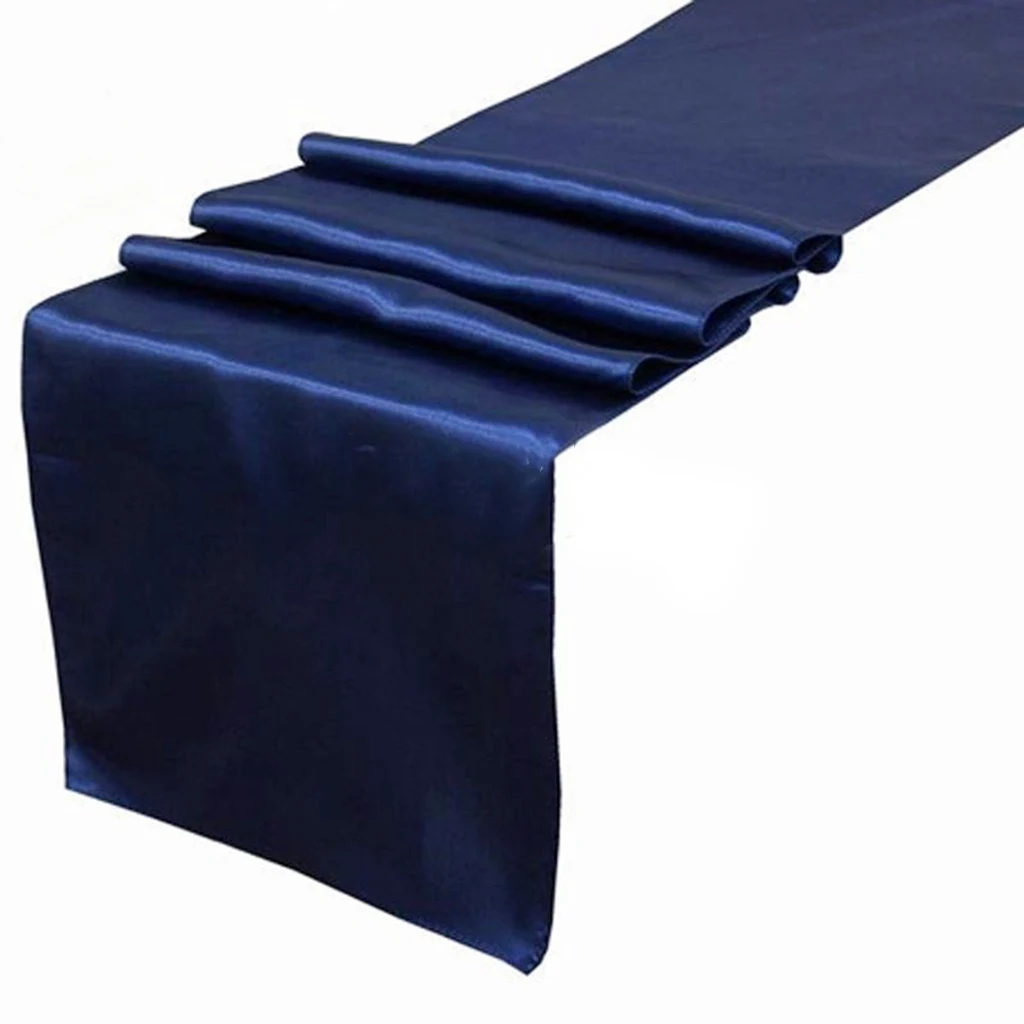 Атласная настольная дорожка на день рождения свадьбу вечеринку украшение стола