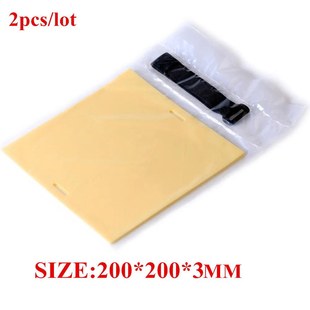 Высококачественный толстый ремешок для тату 200*200*3 мм и оборудования|practice skin|tattoo