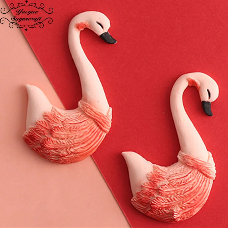Yueyue Sugarcraft силиконовая форма Лебедь для украшения торта инструменты