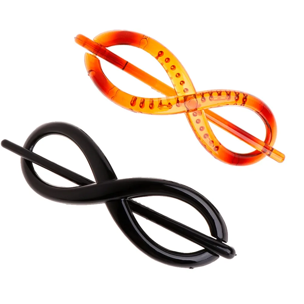 2 шт. Модные женские шпильки для волос пластиковые свадебные волос| |