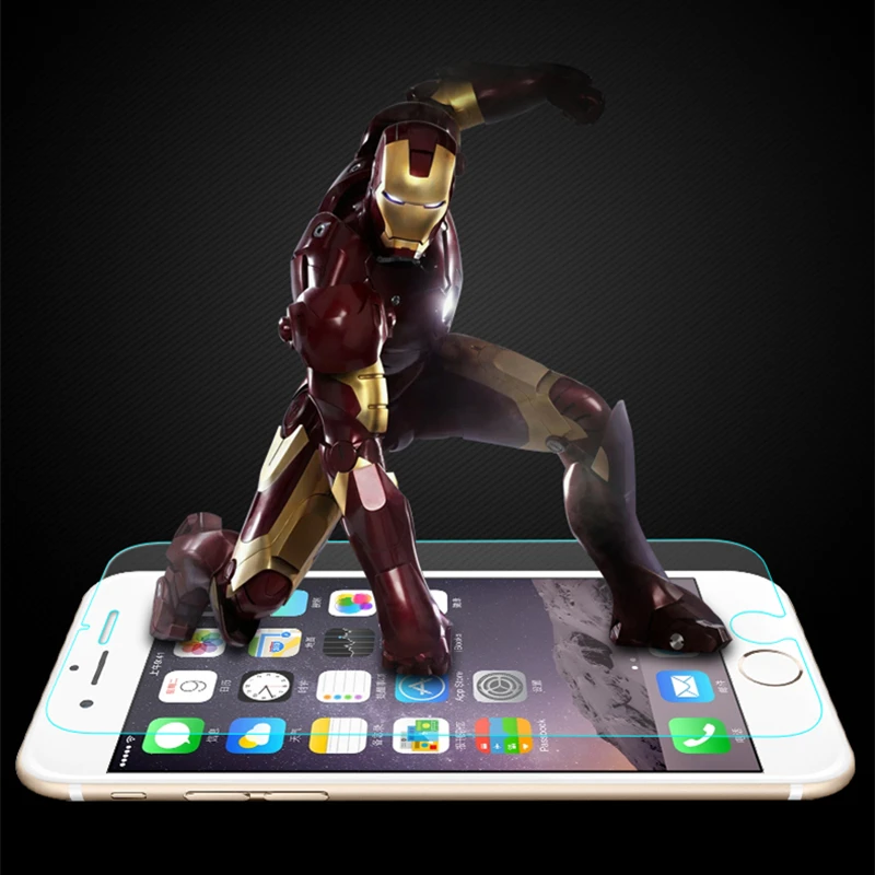 2PCS High definition Tempered Glass Protective film For Iphone 7 Plus smartphone Explosion proof 5.5 inch | Мобильные телефоны и