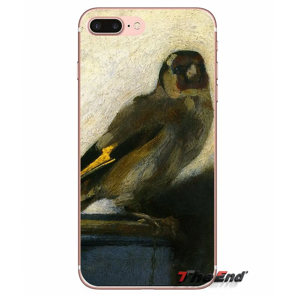 Carel fabritius the goldfinch 1654 чехол для Xiaomi Redmi 4 3 3S Pro Mi3 Mi4 Mi4i Mi4C Mi5 Mi5S Mi Max Note 2 4|case for xiaomi|case xiaomi
