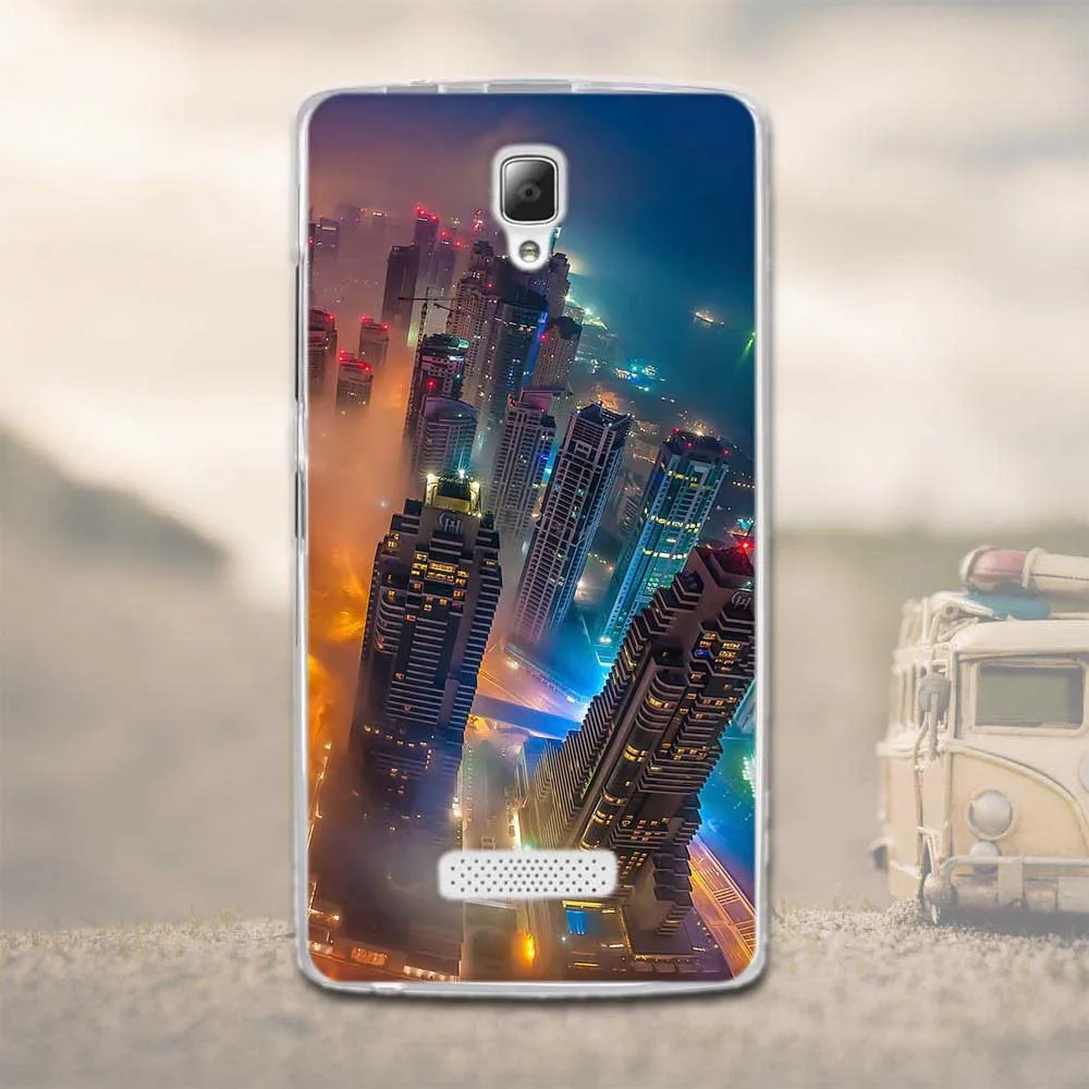 Мягкий чехол из ТПУ для Lenovo A2010 силиконовый на заднюю панель мобильного телефона