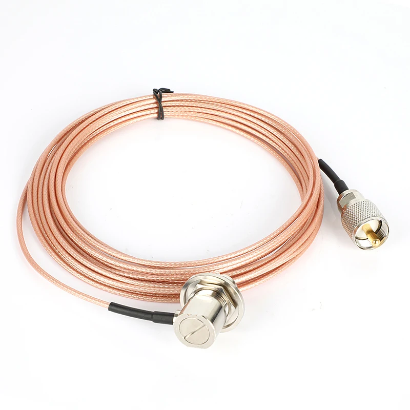 SMA Штекерный к женскому SC316 PL259 кабель 5 м антенный удлинитель РЧ коаксиальный для