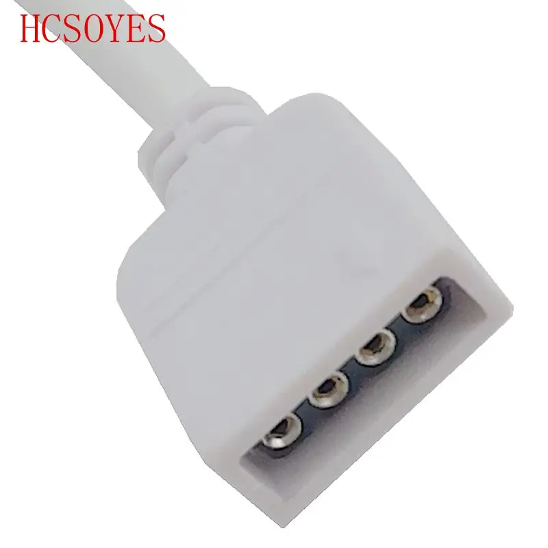 От 1 до 2/3/4/5 гнездовая к гнезду Светодиодная лента RGB 4 pin Аксессуары для освещения