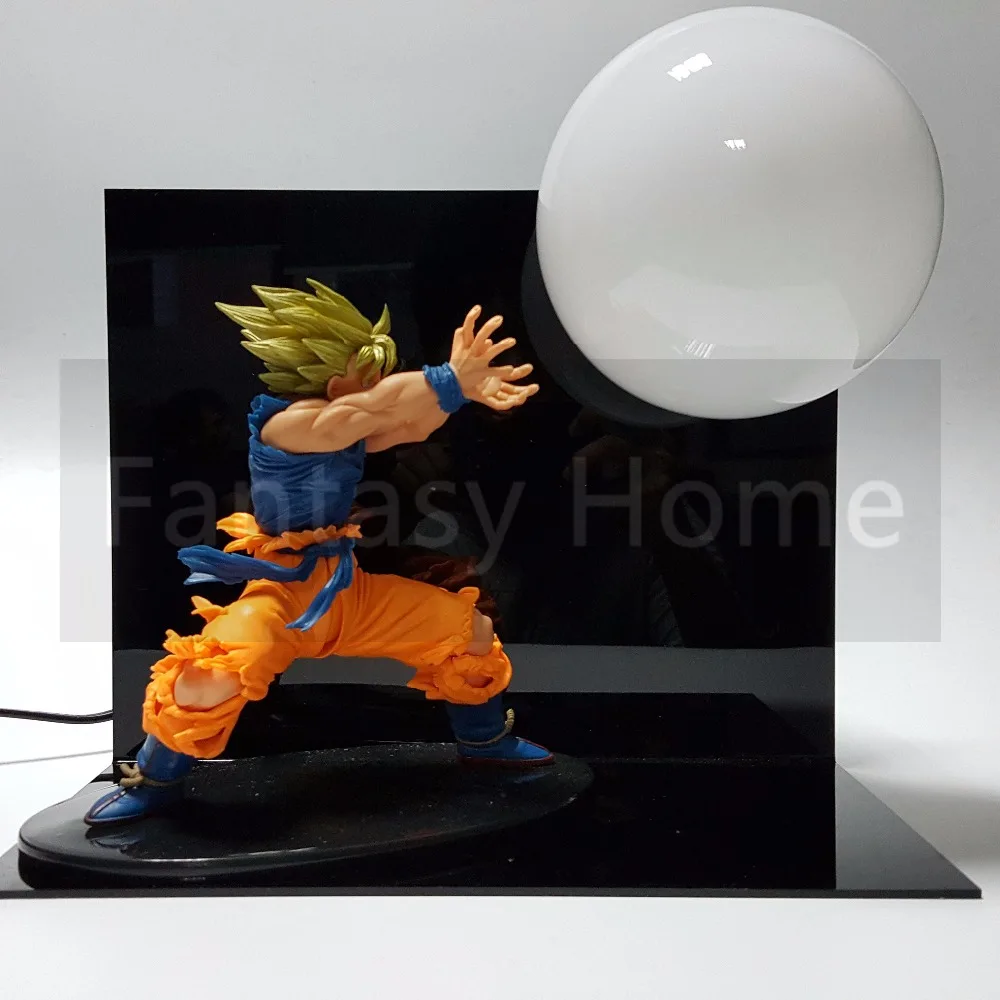 Dragon Ball Z Son Gokou Kamehameha DIY игрушка для демонстрации Драконий жемчуг Гоку фигурка