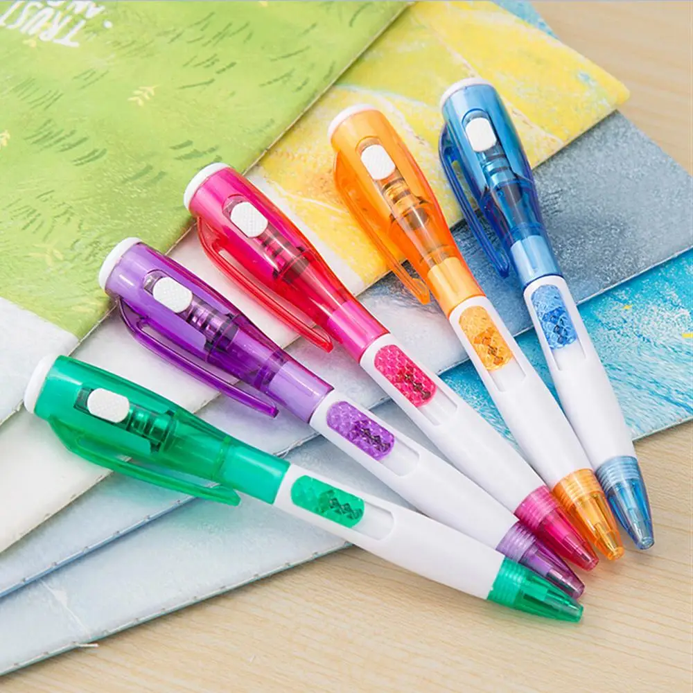 Ручка шариковая 13 см со светодиодной светильник кой 0 5 мм 1 шт.|ball point|ballpoint penball point