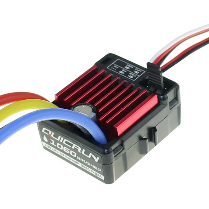 1 Pec оригинальный HOBBYWING QuicRun 1060 60A матовый электронный регулятор скорости ESC для 1:10