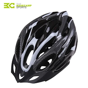 Basecamp Brand New High Quality Mens Adult Street Bike Bicycle Cycling Safety Carbon Helmet Blue with Visor BC-032 | Спорт и