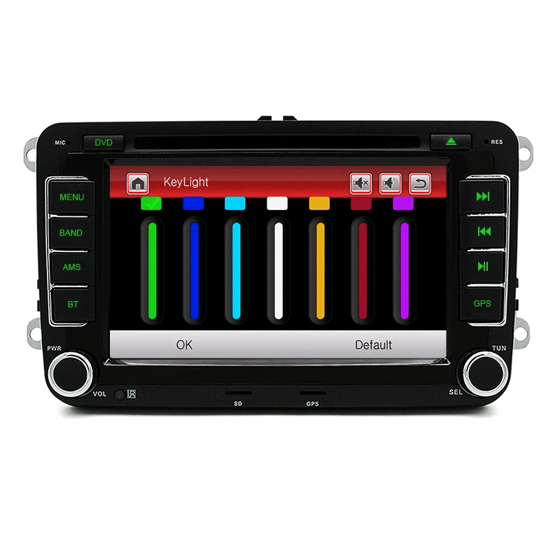Junsun 2 Din 7 &quotавтомобильный DVD Радио мультимедийный плеер для Seat Leon 2005 2006 2007 2011 VW Skoda