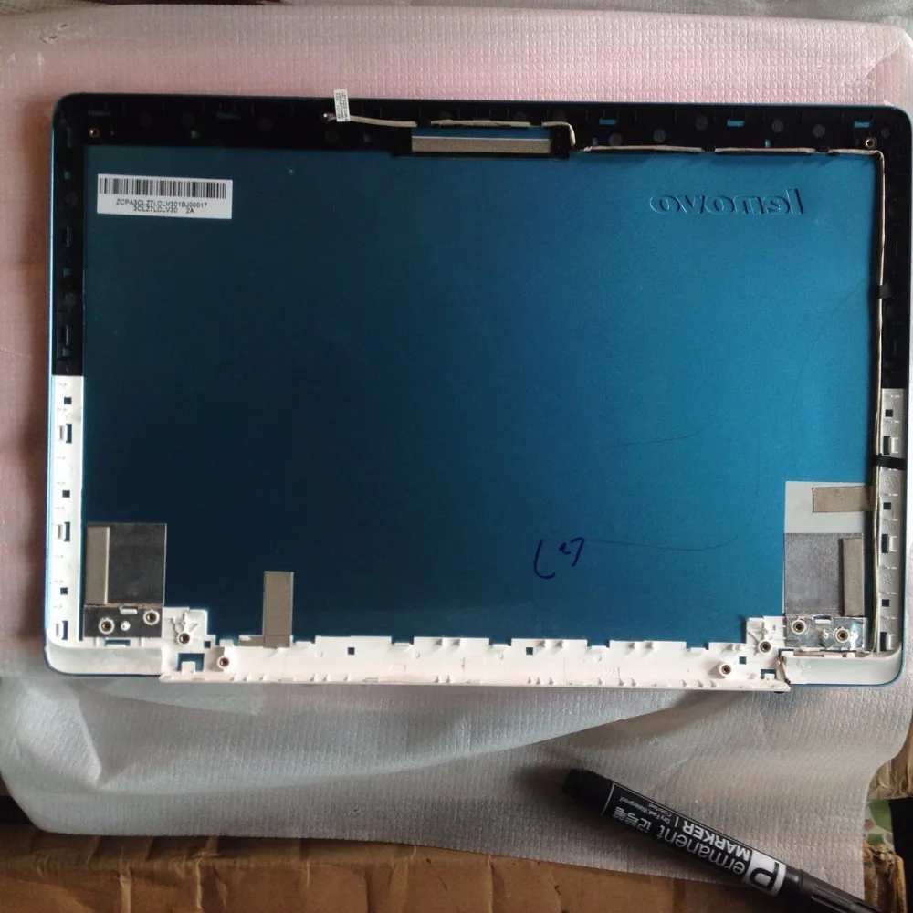 Новый оригинальный для lenovo U310 ЖК задняя крышка без сенсорного синего цвета 3CLZ7LCLV30