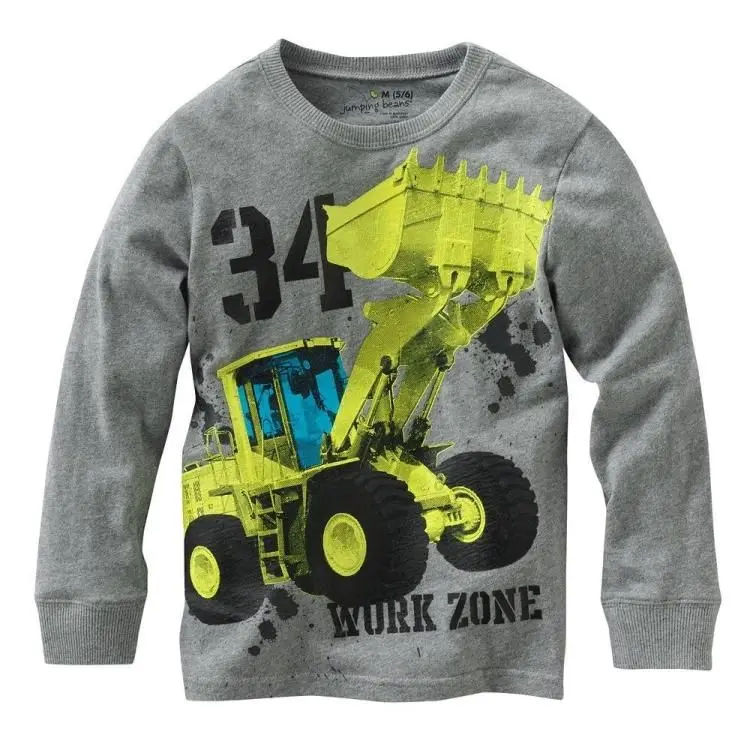 Розничная продажа 2017 100% хлопок детская одежда футболка Одежда для новорожденных