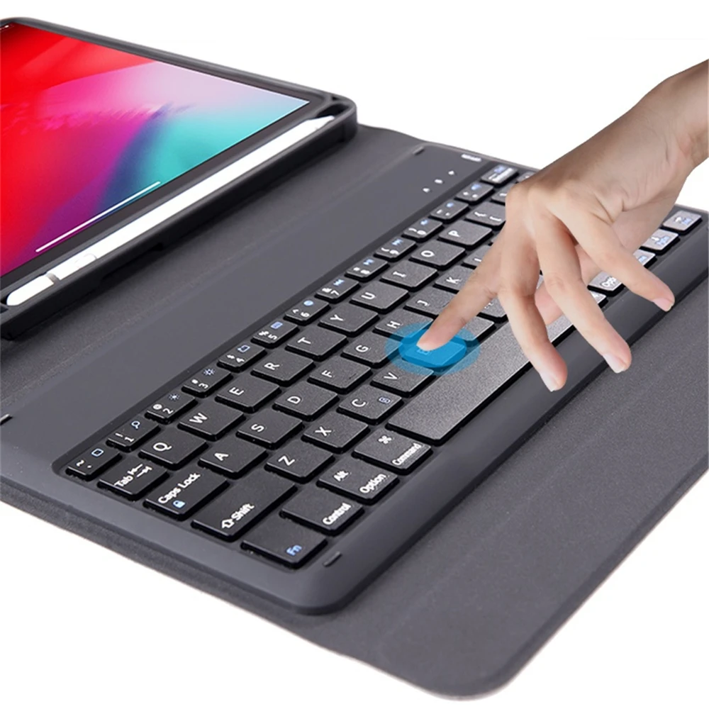 Keyboard Case for iPad Pro 12.9 inch 2018 Magnetic Flip Cover W Pencil Holder Smart stand For | Компьютеры и офис