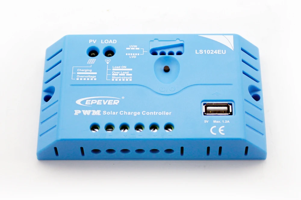 Регулятор солнечной панели 10 А для малой системы PWM LS1024EU | Обустройство дома
