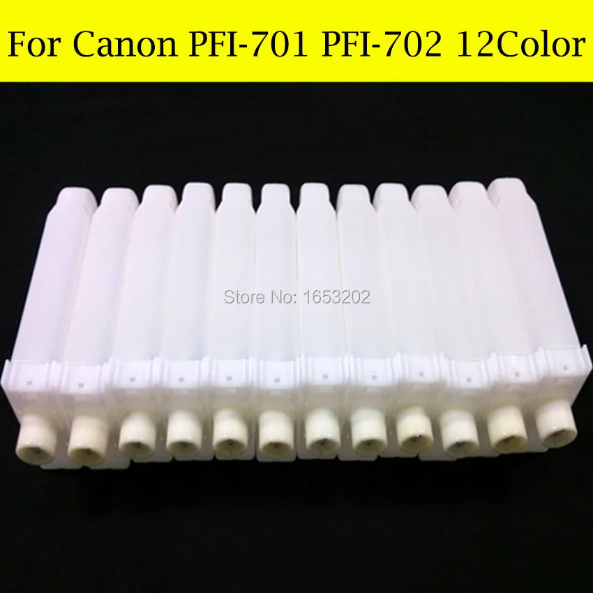 Картридж для принтера Canon PFI 701 702 чернильный картридж iPF8100 iPF9100 iPF8110 iPF9110 без чипа 700