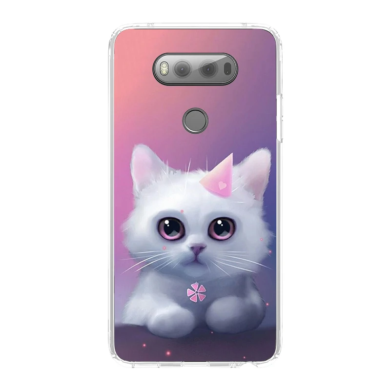 ciciber for LG G7 G6 G5 G4 V40 V35 V30 V20 Phone Case Soft TPU K11 K10 K9 K8 K4 2018 2017 X Power 3 2 Q Stylus 6 7 Cat |