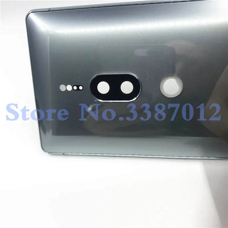 Оригинал для Sony Xperia XZ2 Premium XZ2P задняя крышка батарейного отсека стеклянный корпус