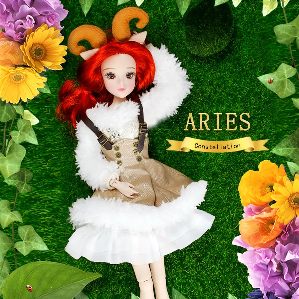 BJD 12 коллекция MMGirl Aries 14 комбинированный комплект одежды обувь и кукольный