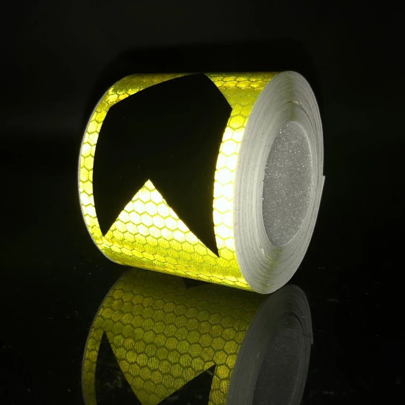 5 см x 1 м светоотражающие полоски автомобильные наклейки Стайлинг автомобиля