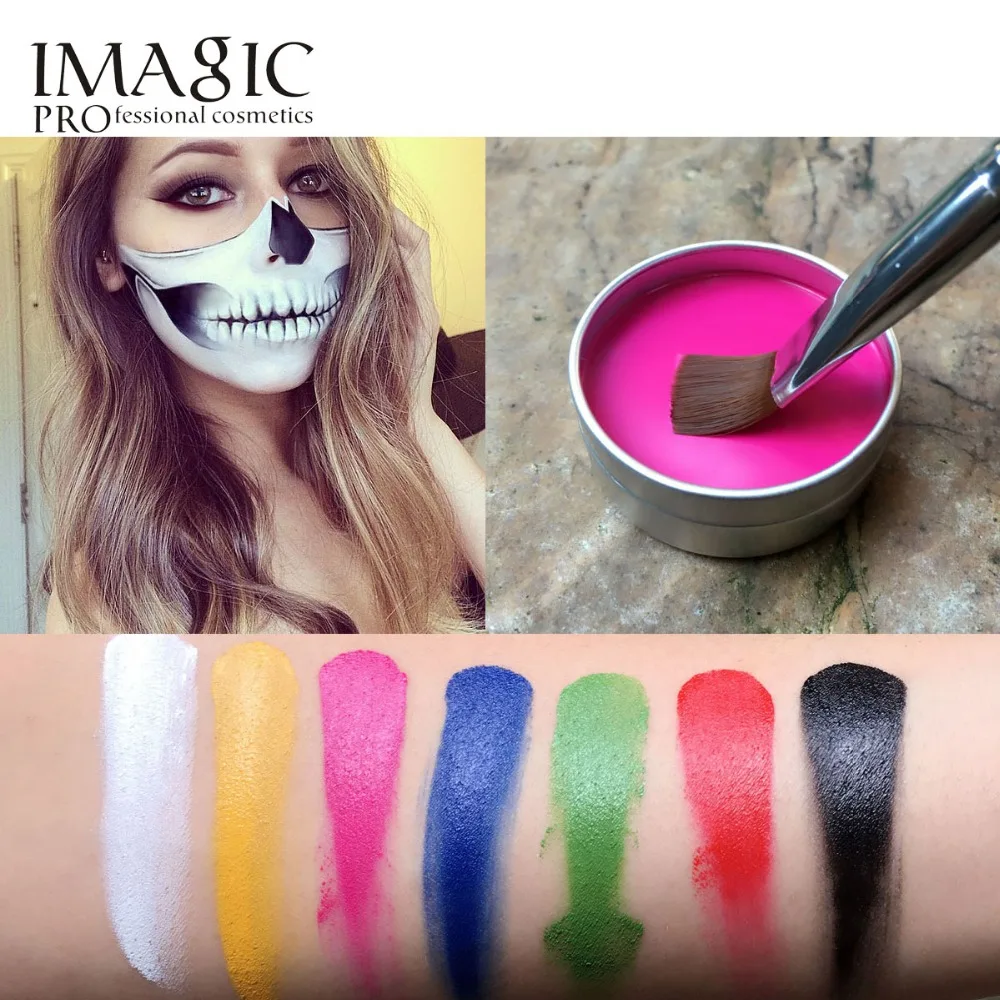 Краска для лица IMAGIC цветная краска тела масляная искусство Хэллоуина
