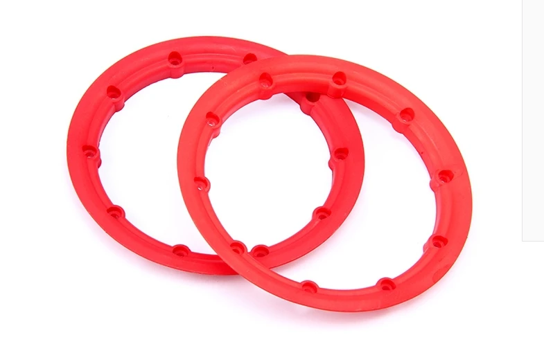 LOSI 5T внешний beadlock red colo one set 97018|set circle|set buttonbeadlock |