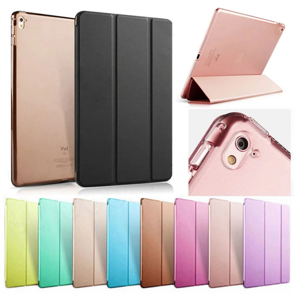 Для Apple iPad Air 1 2 Чехол чехол матовый Жесткий тройной складной Обложка Авто сон/