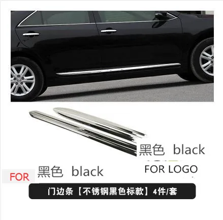 Для Toyota Camry 2012 2016 нержавеющая сталь хромированная внешняя Боковая дверь корпус