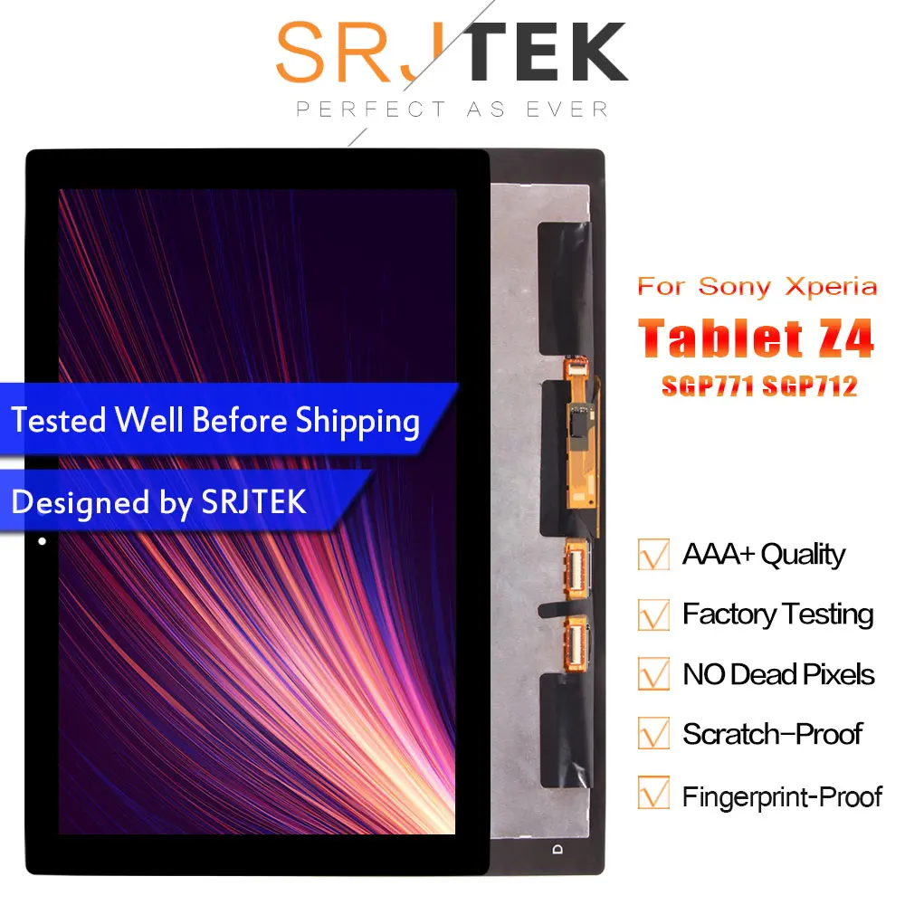Для Sony Xperia Tablet Z4 SGP771 SGP712 ЖК дисплей сенсорный экран дигитайзер панель сборка