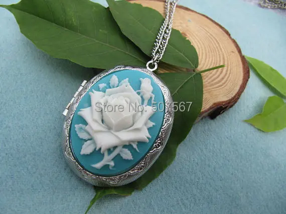 Оптовая продажа роза искусственное ожерелье любовь украшение в викторианском