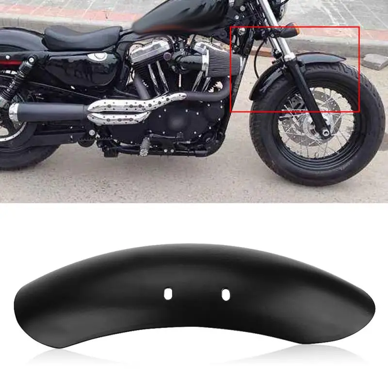 Короткое переднее крыло мотоцикла для Harley Forty Eight 48 XL1200X XL 1200 2010 2017 черные железные