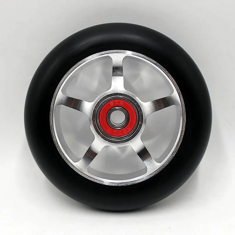 Фотокатушки Лидер продаж High end самокат pro фотокатушки 2 шт. 88A 100X24MM|stunt scooter wheels|scooter